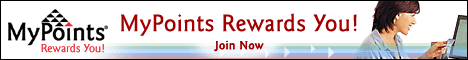 Join the MyPoints Program. Earn free rewards!